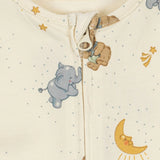 אוברול - BASIC ZIP ONESIE GOTS - CUCCIOLO