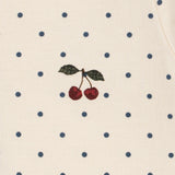 אוברול - BASIC ZIP ONESIE GOTS - BLUE DOT