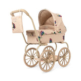 עגלה לבובה - MINNIE TULLE DOLL PRAM - RAINBOW STAR