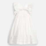 שמלה - ANAYA - off white schiffli