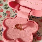LITTLE RING BOX - טבעת בקופסא - FLOWER