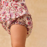 מכנס - MAUD - cream floral haven