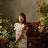 אוברול - SHALINA - cream flower dunes