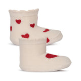 מארז 2 זוגות גרביים-MON AMOUR/RED HEART