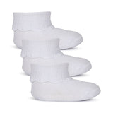 מארז 3 זוגות גרביים-OPTIC WHITE