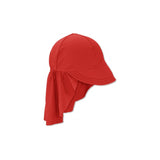 כובע שמש מבד בגד ים - FIERY RED