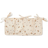 Pochette de rangement pour lit bébé - BOUQUET DE FLEURS 