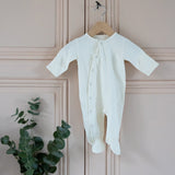 אוברול|חליפה - day/night babysuit Cream
