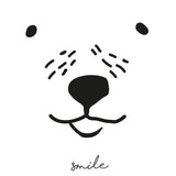 מדבקת דוב - OURS SMILE